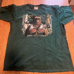 Vintage The Mountain “ Nice Hooters “ Owls & Bear Shirt XL